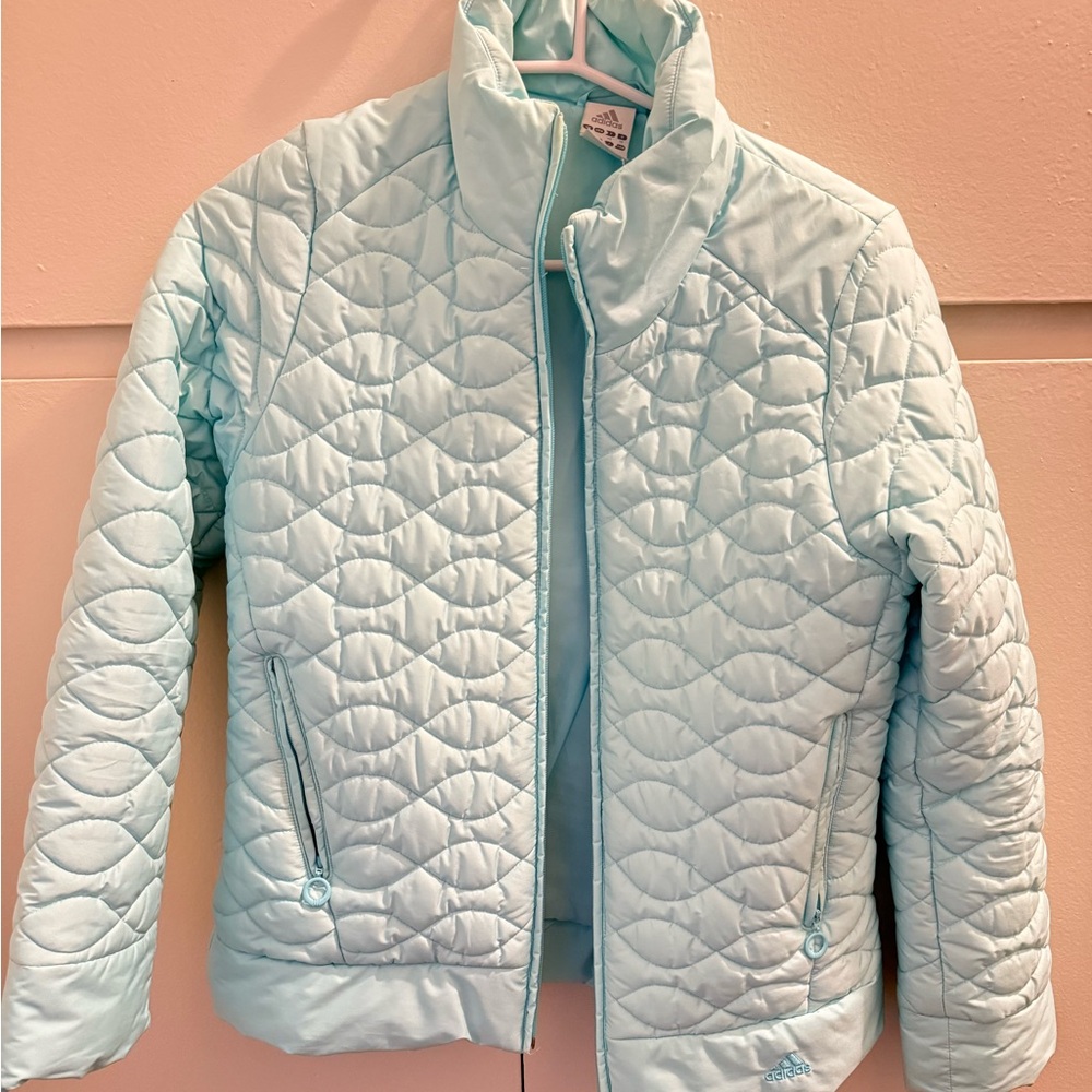 Adidas Light Blue Woman Jacket